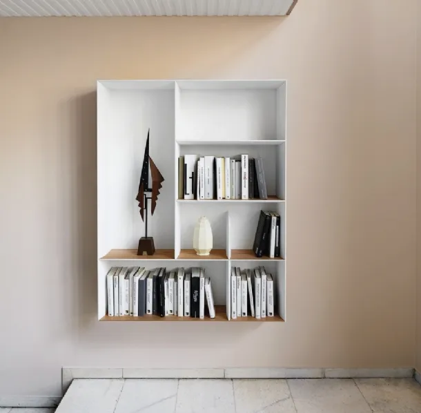 D-357-2 Wall-Mounted Bookcase by Molteni & C