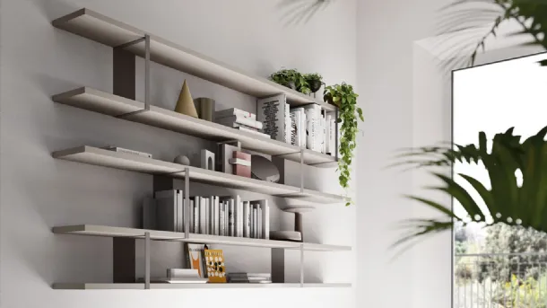 Suspended bookshelf Day 34 by Orme