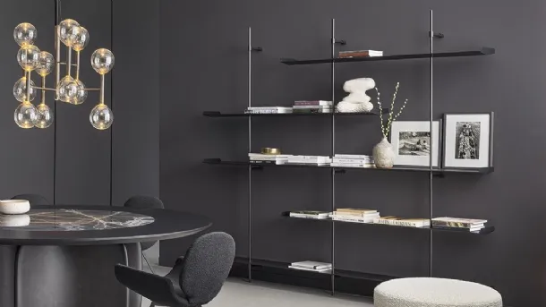Design wall bookcase Foil by Bonaldo.