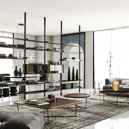 Freeway partition library by Cattelan Italia.