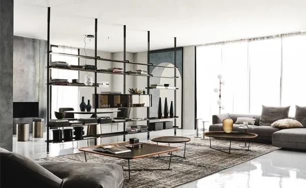 Freeway partition library by Cattelan Italia.