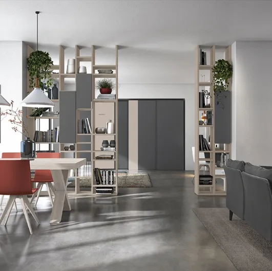 Golf Infinity Bookcase A05 by Colombini Casa