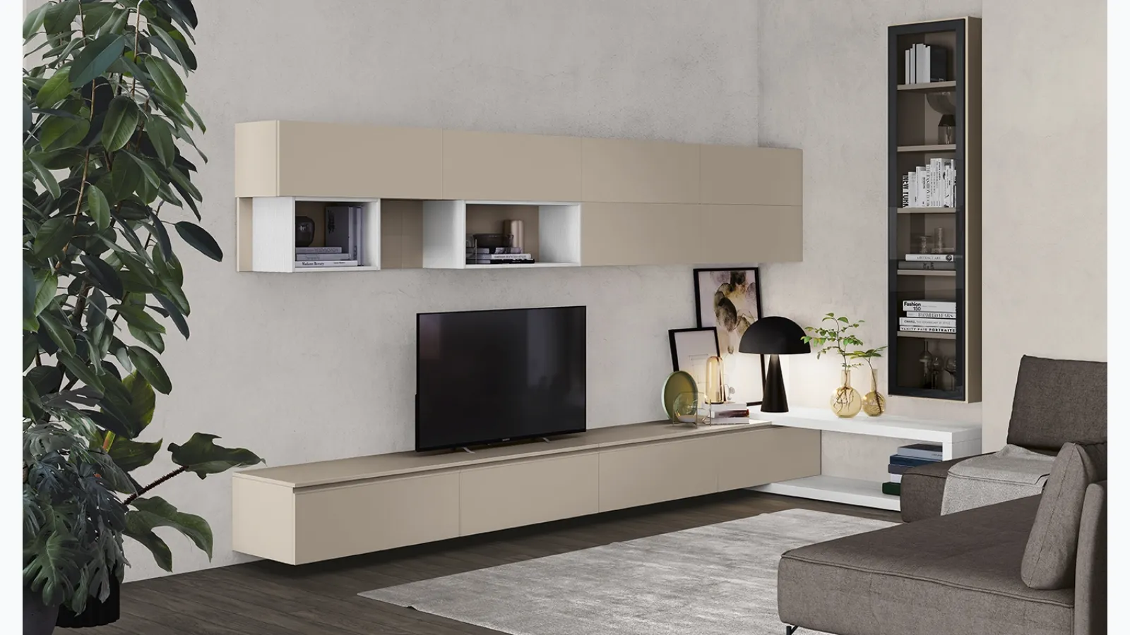 Golf Infinity A104 Bookcase by Colombini Casa