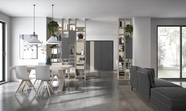 Golf Infinity A106 Bookcase by Colombini Casa