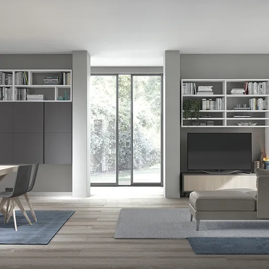 Golf Infinity A107 Bookcase by Colombini Casa