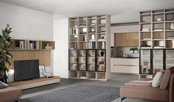 Golf Infinity R02 Bookcase by Colombini Casa