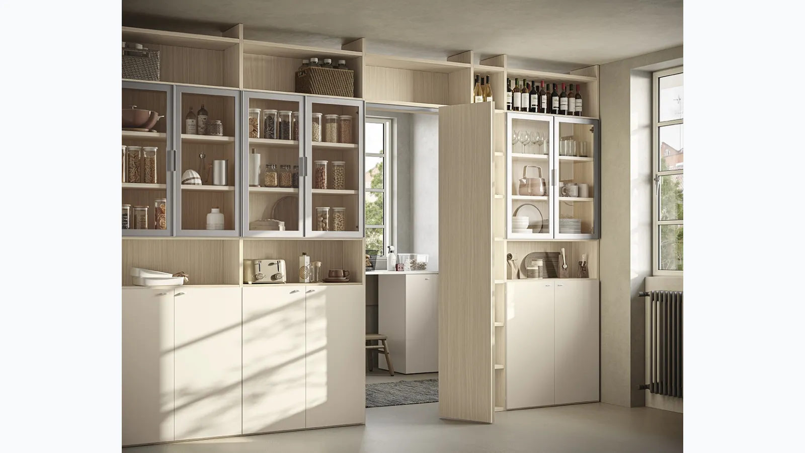 Colombini Casa's Golf Infinity U01 bookcase.