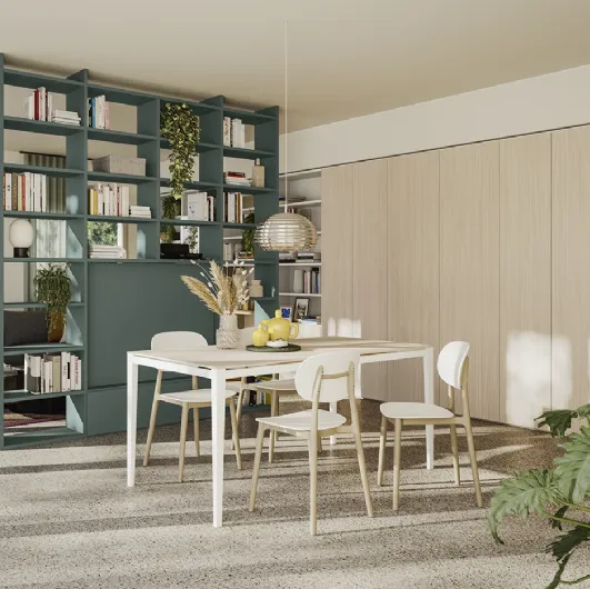 Golf Infinity U05 Bookcase by Colombini Casa