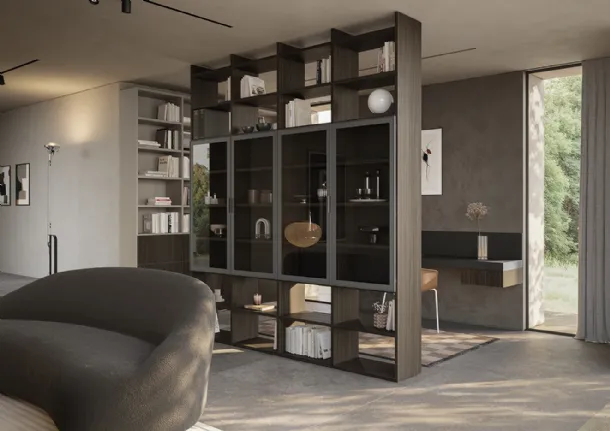Golf Infinity U115 Bookcase by Colombini Casa