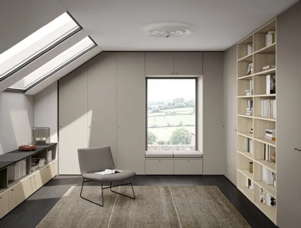 Golf Infinity U126 Bookcase by Colombini Casa