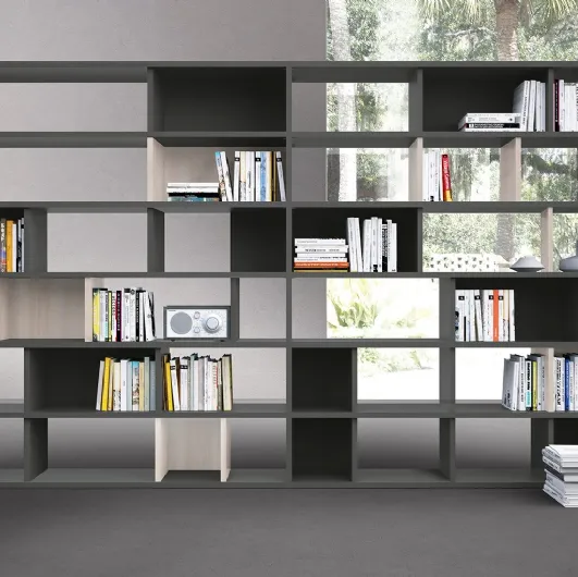 Golf L24 dividing bookcase by Colombini Casa