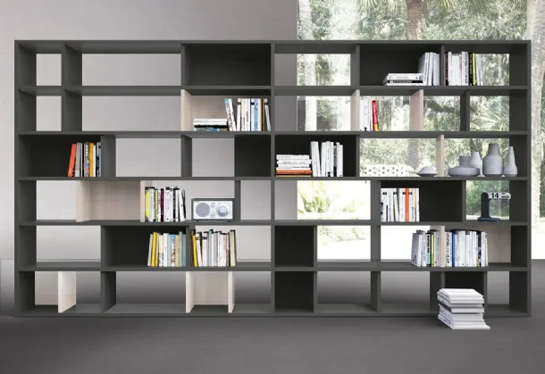 Golf L24 dividing bookcase by Colombini Casa