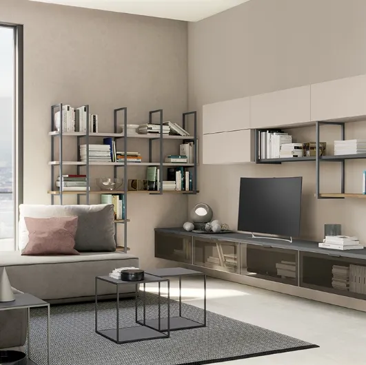 Golf Up&Up A03 bookcase by Colombini Casa