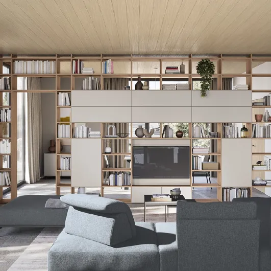 Infinity L04 bookcase by Colombini Casa