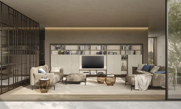 Infinity L101 Bookcase by Colombini Casa