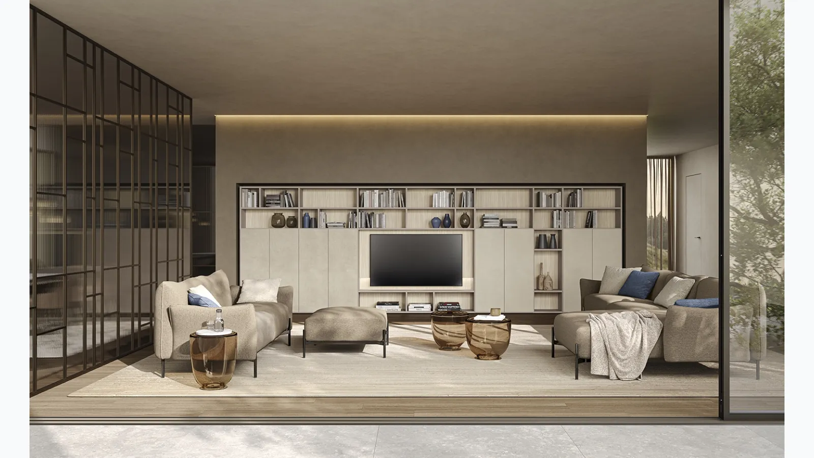 Infinity L101 Bookcase by Colombini Casa