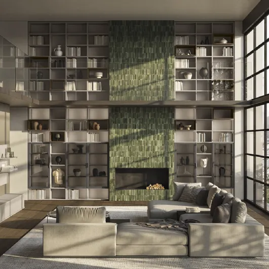 Infinity L109 Bookcase by Colombini Casa