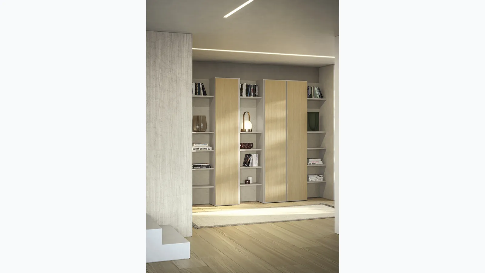 Infinity L111 Bookcase by Colombini Casa
