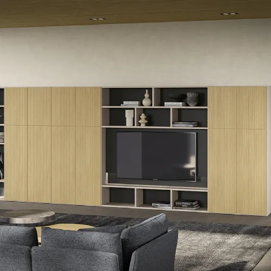 Infinity L114 Bookcase by Colombini Casa