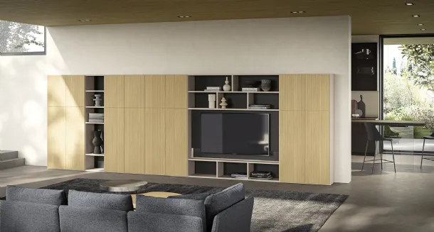 Infinity L114 Bookcase by Colombini Casa