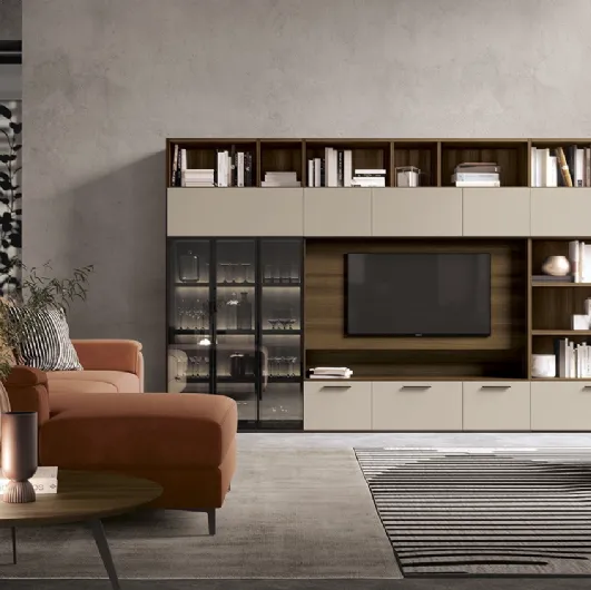 Infinity L120 Bookcase by Colombini Casa