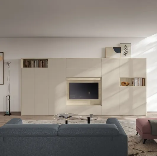 Infinity L126 Bookcase by Colombini Casa