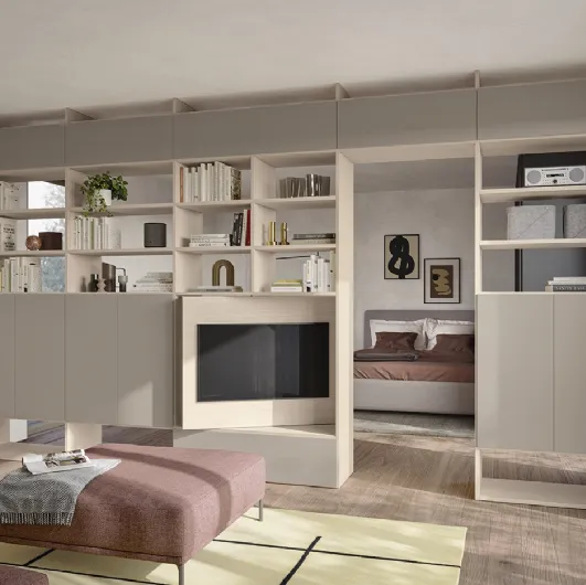 Infinity L17 bookcase by Colombini Casa