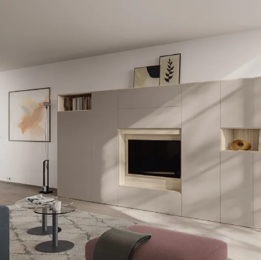 Infinity L18 bookcase by Colombini Casa.