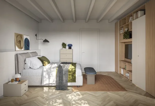 Infinity N113 Bookcase by Colombini Casa