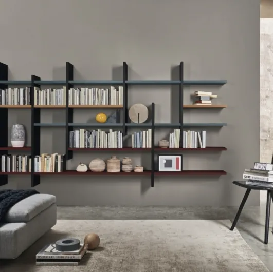 Lampo L6C41 bookcase by Sangiac
