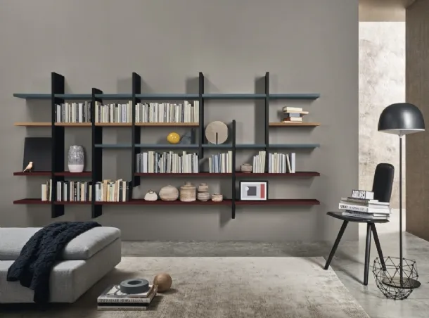 Lampo L6C41 bookcase by Sangiac