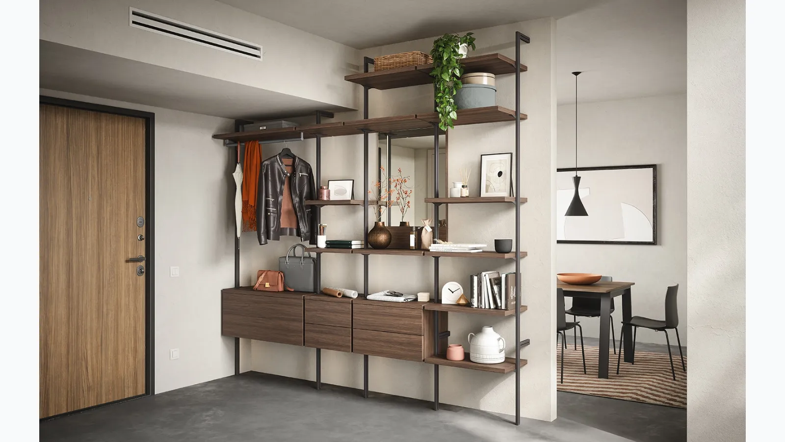 Modular bookshelf 01B by Cinquanta3