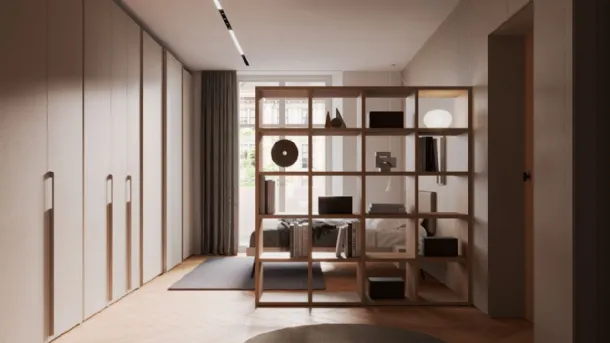 Nardi Interni Divider Bookcase.
