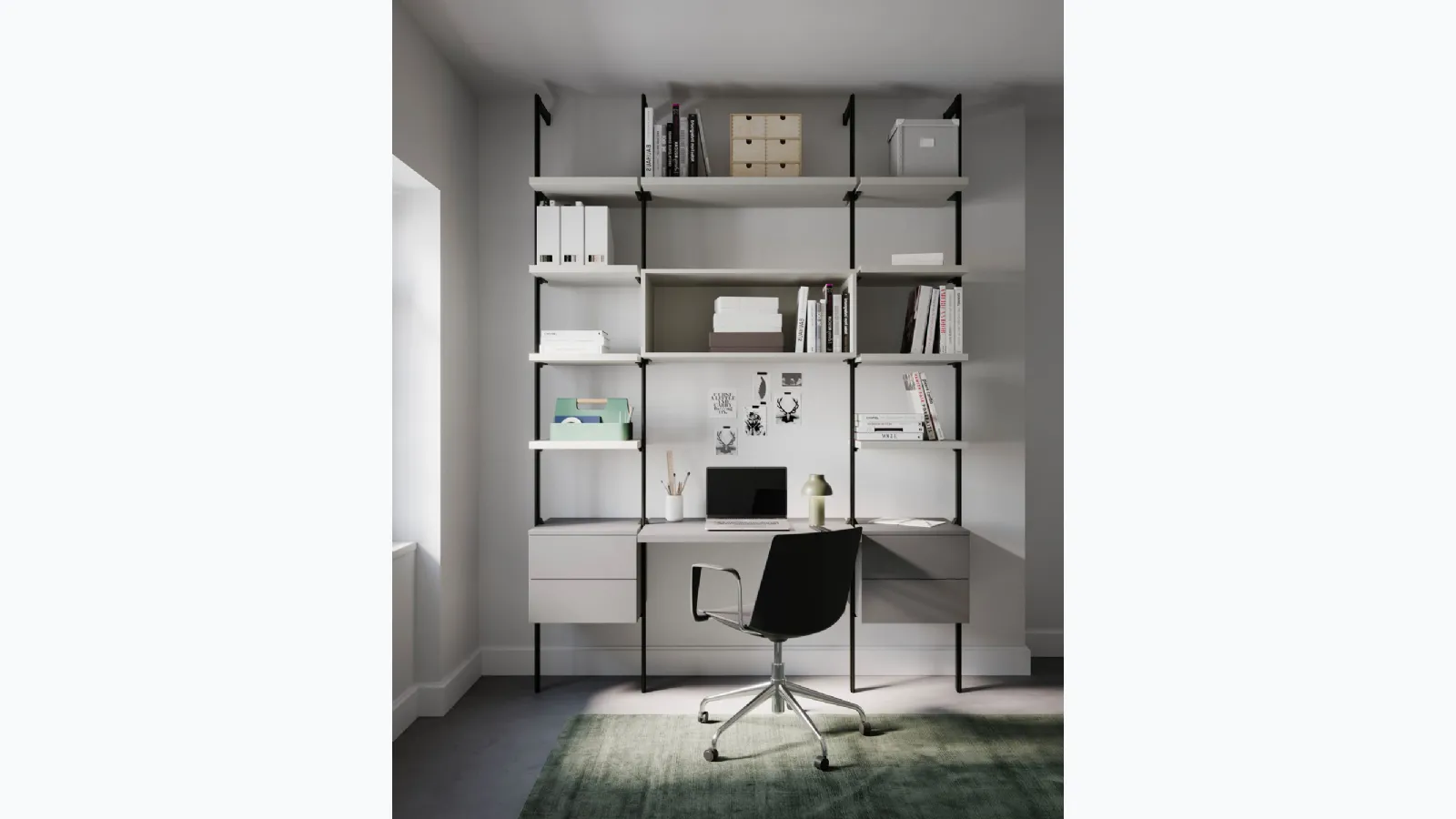 Nardi Interni Home Office modular bookcase.