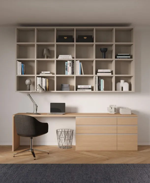 Home Office suspended bookcase by Nardi Interni