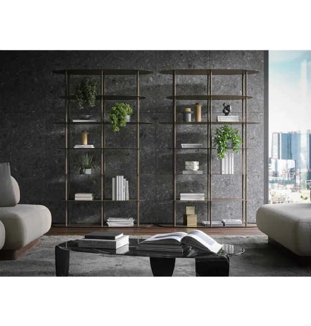 Metal sheet library Oasis XL by Tonin Casa