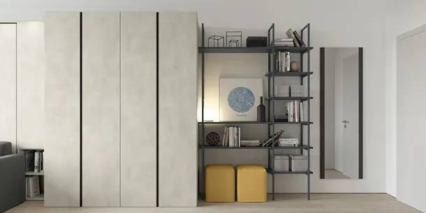 Up&Up Golf A105 Bookcase by Colombini Casa
