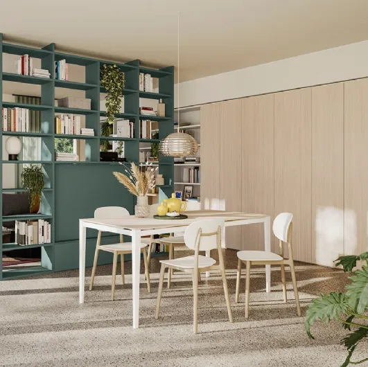 Utility Golf Infinity U05 Divider Bookcase by Colombini Casa