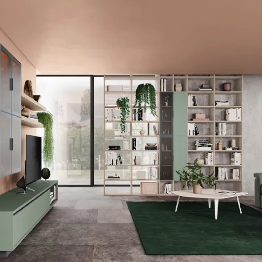 Colombini Casa's Utility Golf Infinity U09 bookcase.