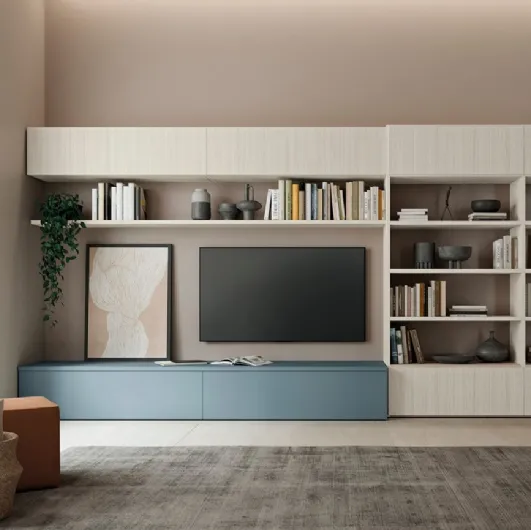 Infinity Flight Bookcase A001 by Colombini Casa