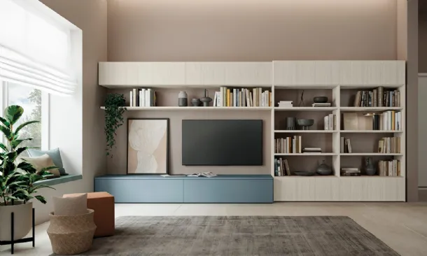 Infinity Flight Bookcase A001 by Colombini Casa
