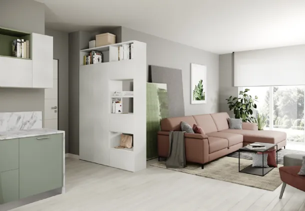 Volo Infinity A002 bookcase by Colombini Casa