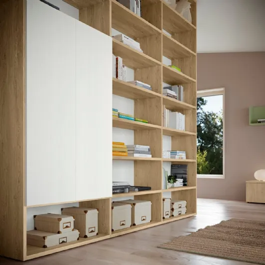 Infinity Volo Bookshelf L008 by Colombini Casa