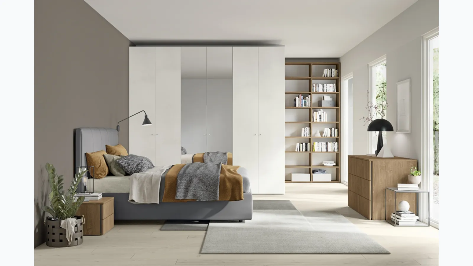 Volo Infinity M008 Bookcase by Colombini Casa