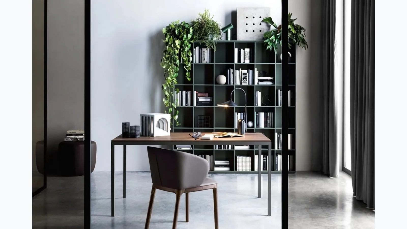 Wall 12 bookcase by Novamobili
