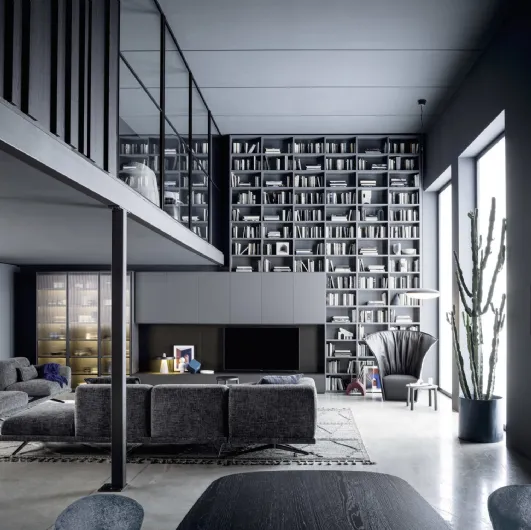 Wall 30 bookcase by Novamobili
