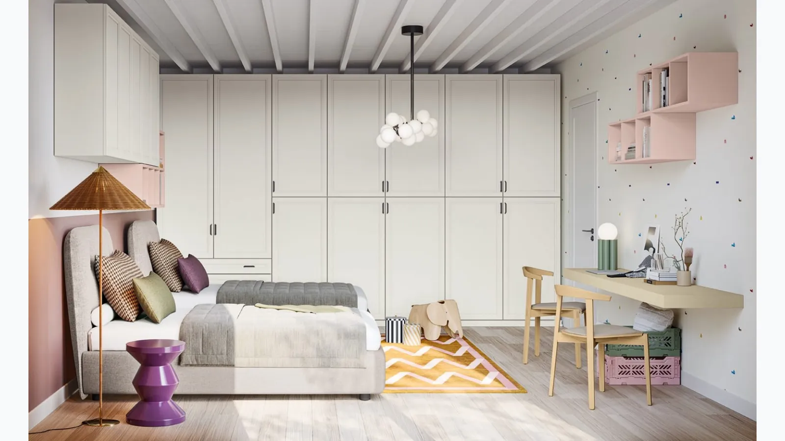 Arcadia AC001 Children's Bedroom by Colombini Casa