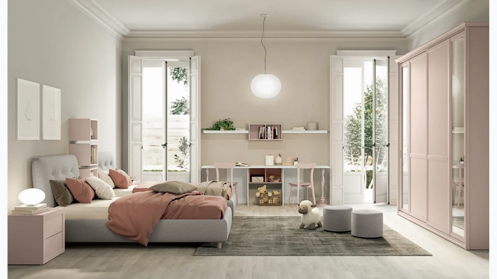 Arcadia AC006 bedroom by Colombini Casa.