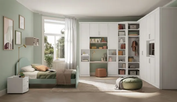 Arcadia AC009 children's room by Colombini Casa