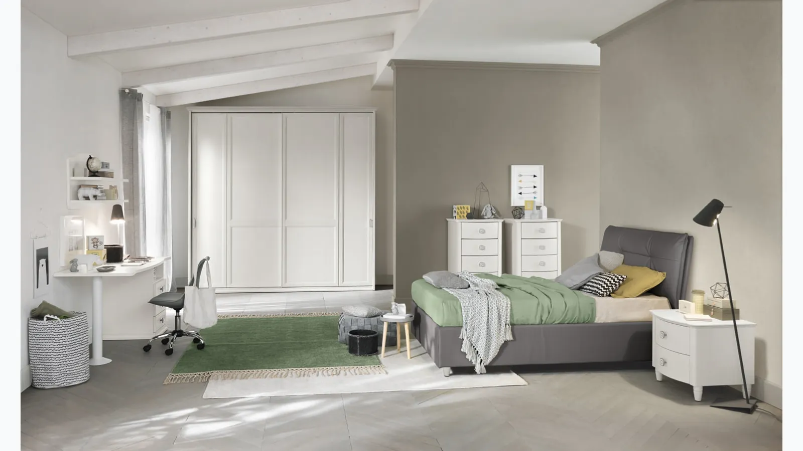 Arcadia AC014 children's room by Colombini Casa